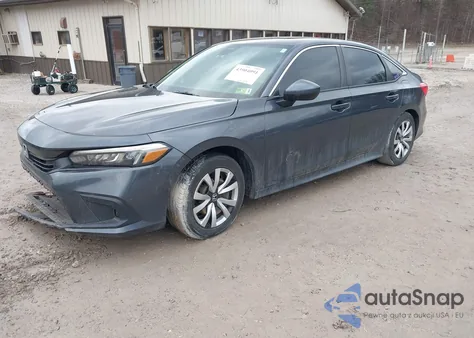 2022 Honda Civic Lx из США, поврежденный, VIN 2HGFE2F28NH545884